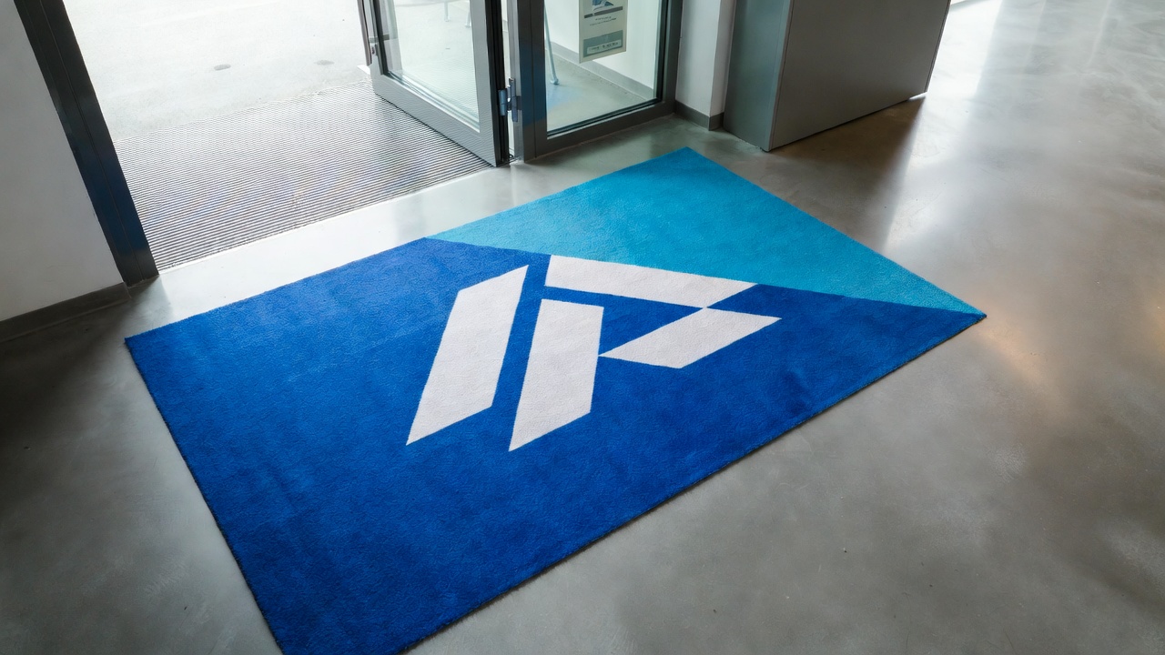 Logomatte im Eingangsbereich Nürnberg